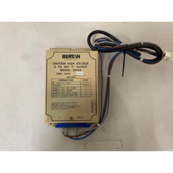 Bertan Model 2614A Caution High Voltage Power Supply